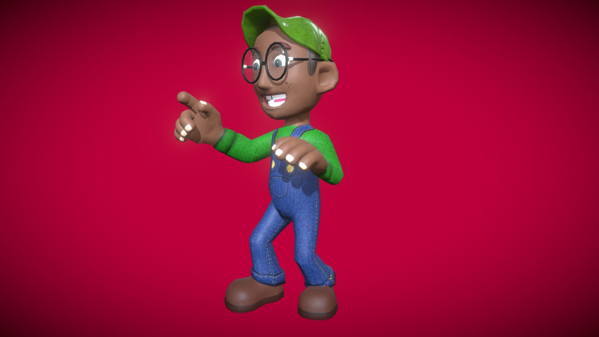 Jogador | Player 3d model