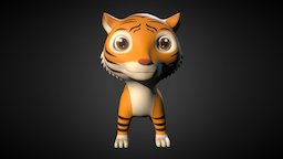 Cartoon Tiger