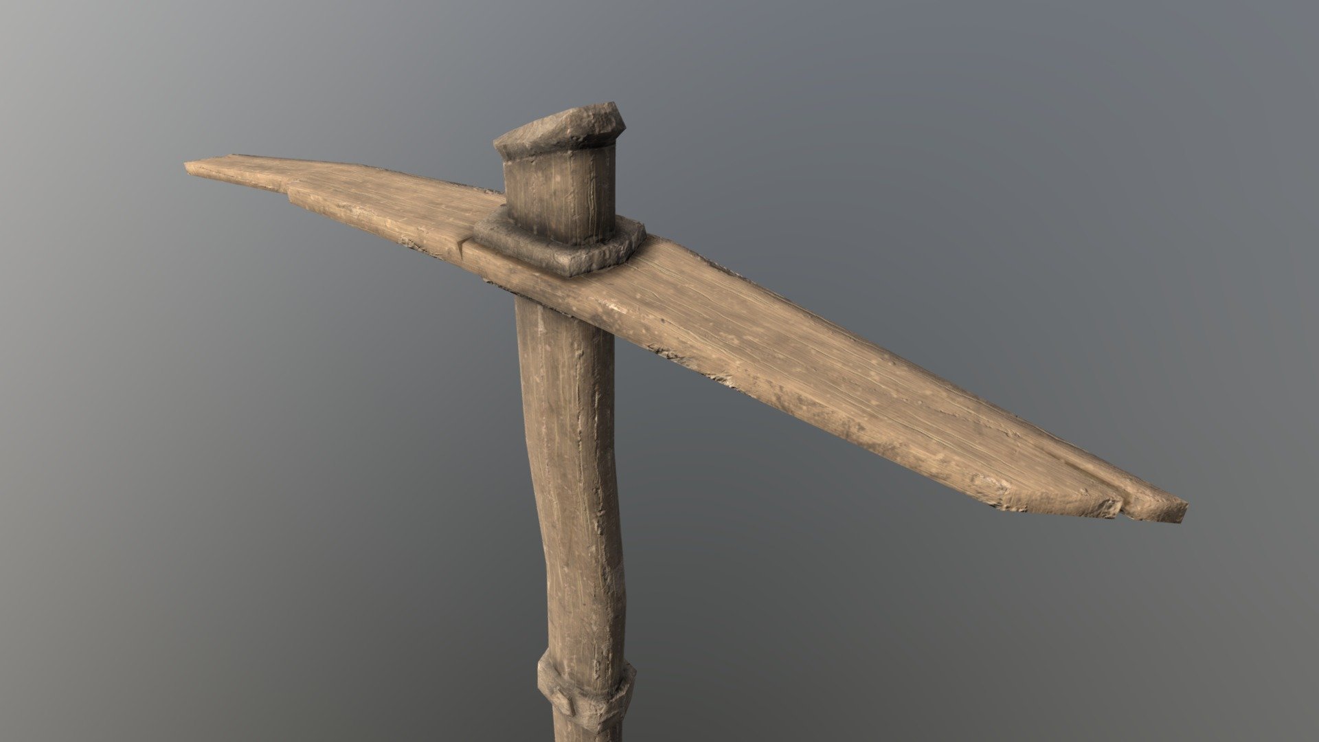 Pickaxe Wood 3d model