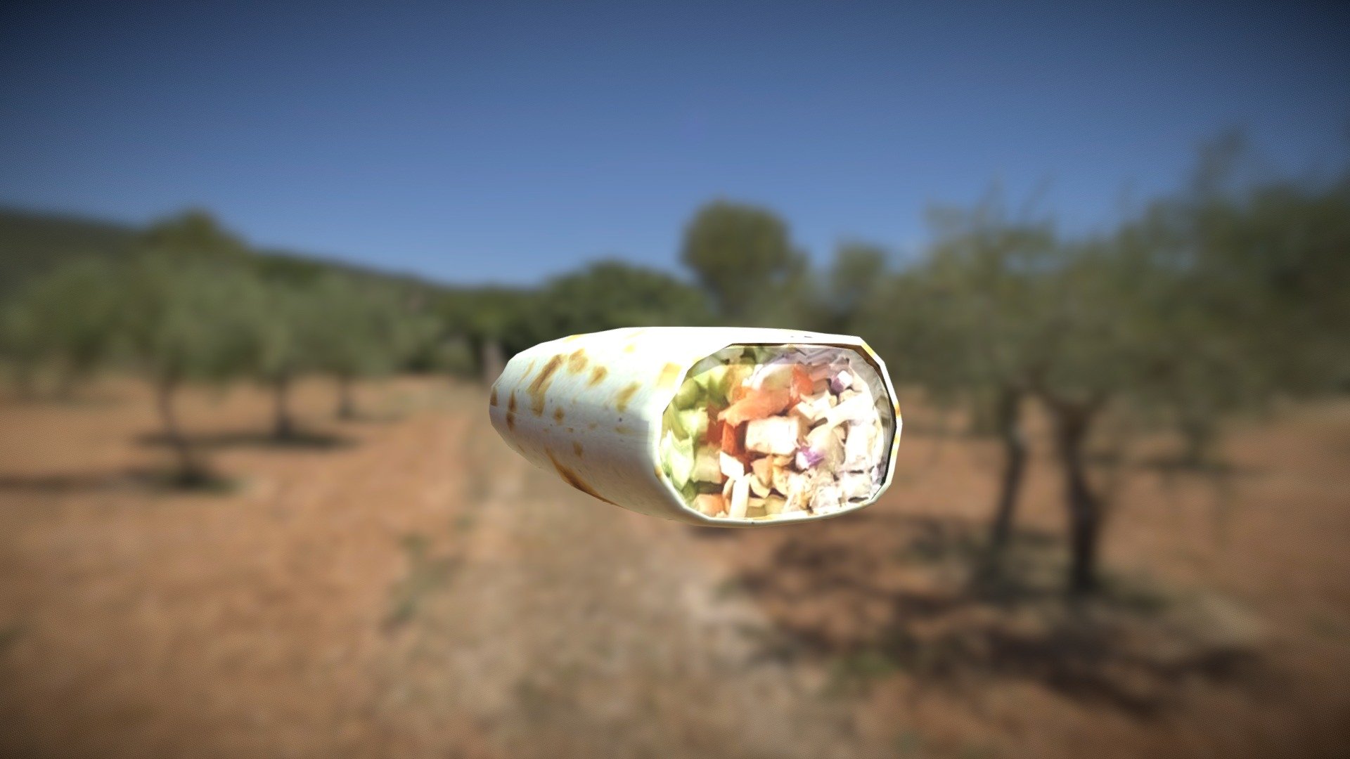 Shawarma 3d model