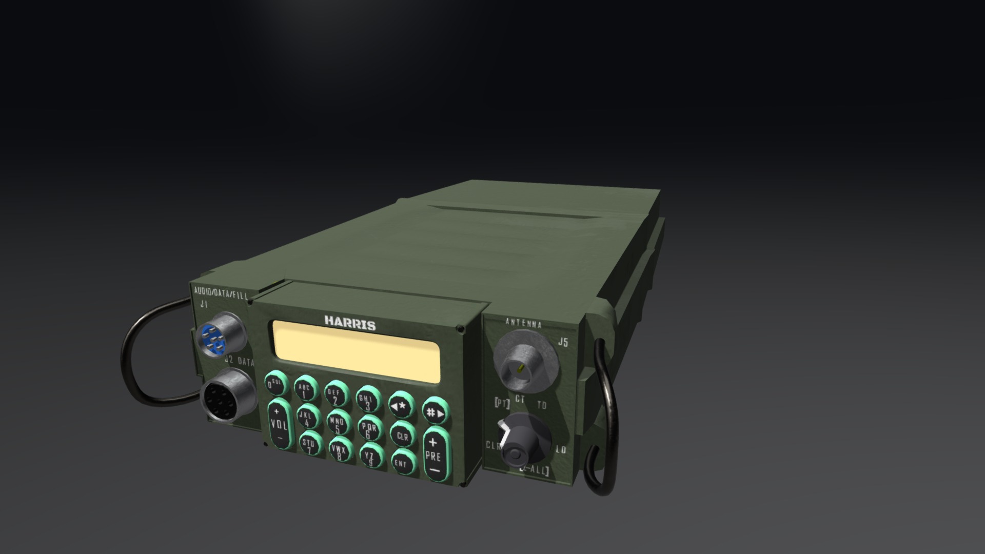 Prc-117(g) Radio 3d model