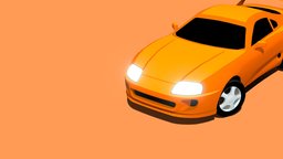 STYLIZED: Toyota Supra Drift Car