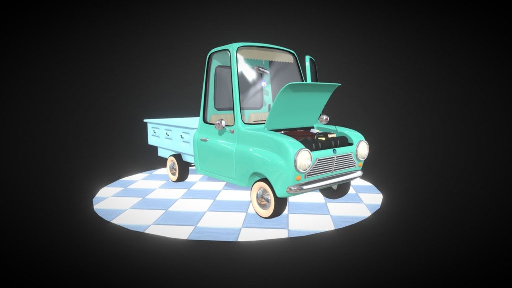 Cartoon Car / Anadol 3d model