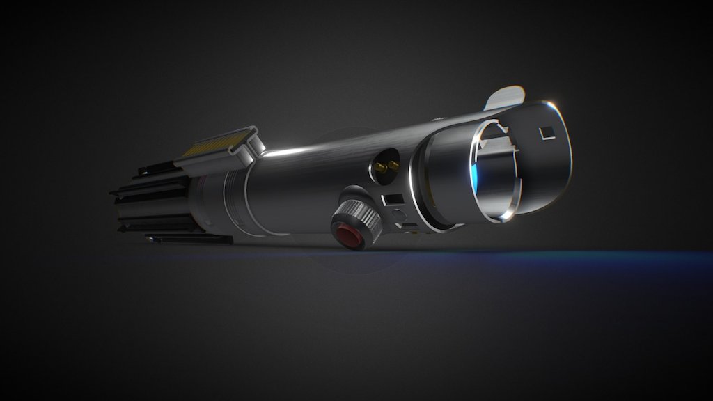 Lukes Lightsaber (ESB) 3d model