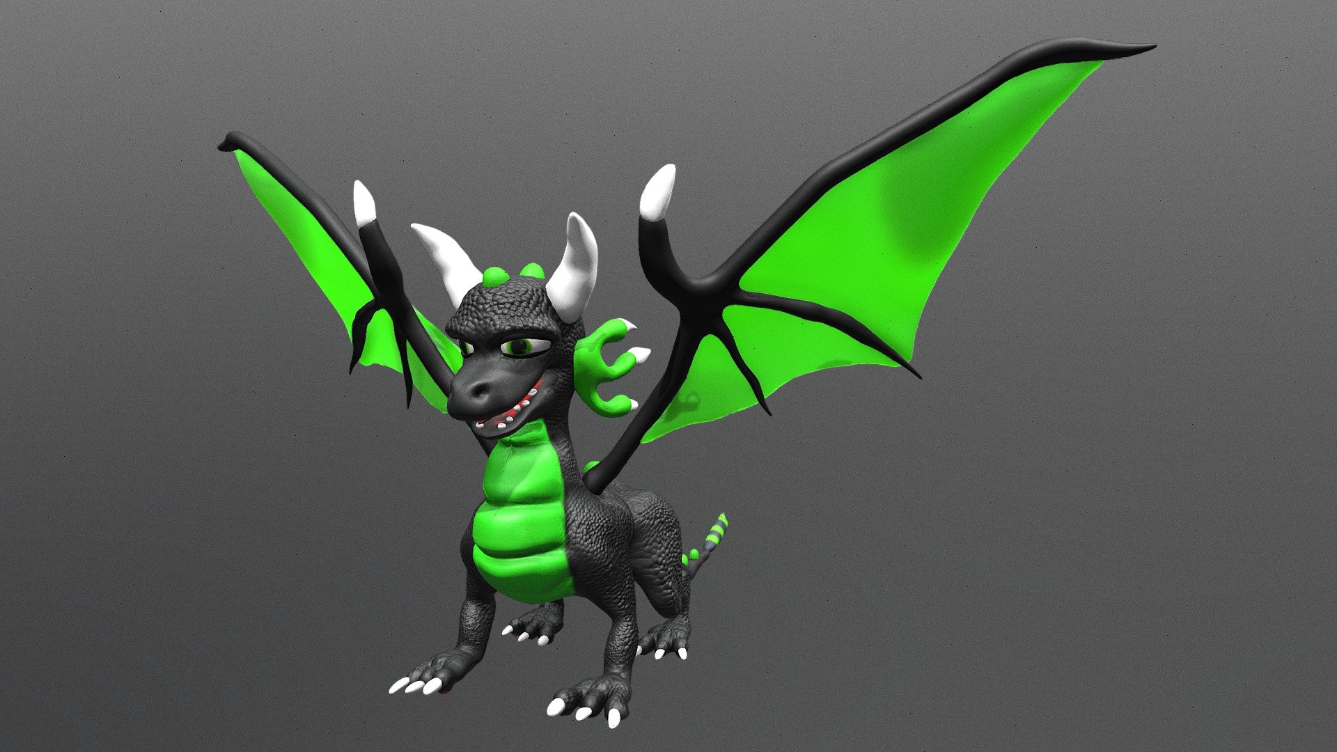 Dragon Cartoon New 3d model