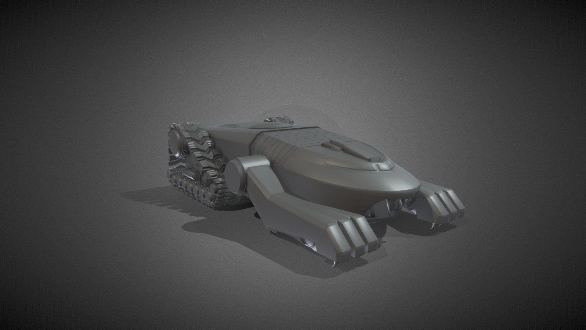 Thunder Tank 3d model