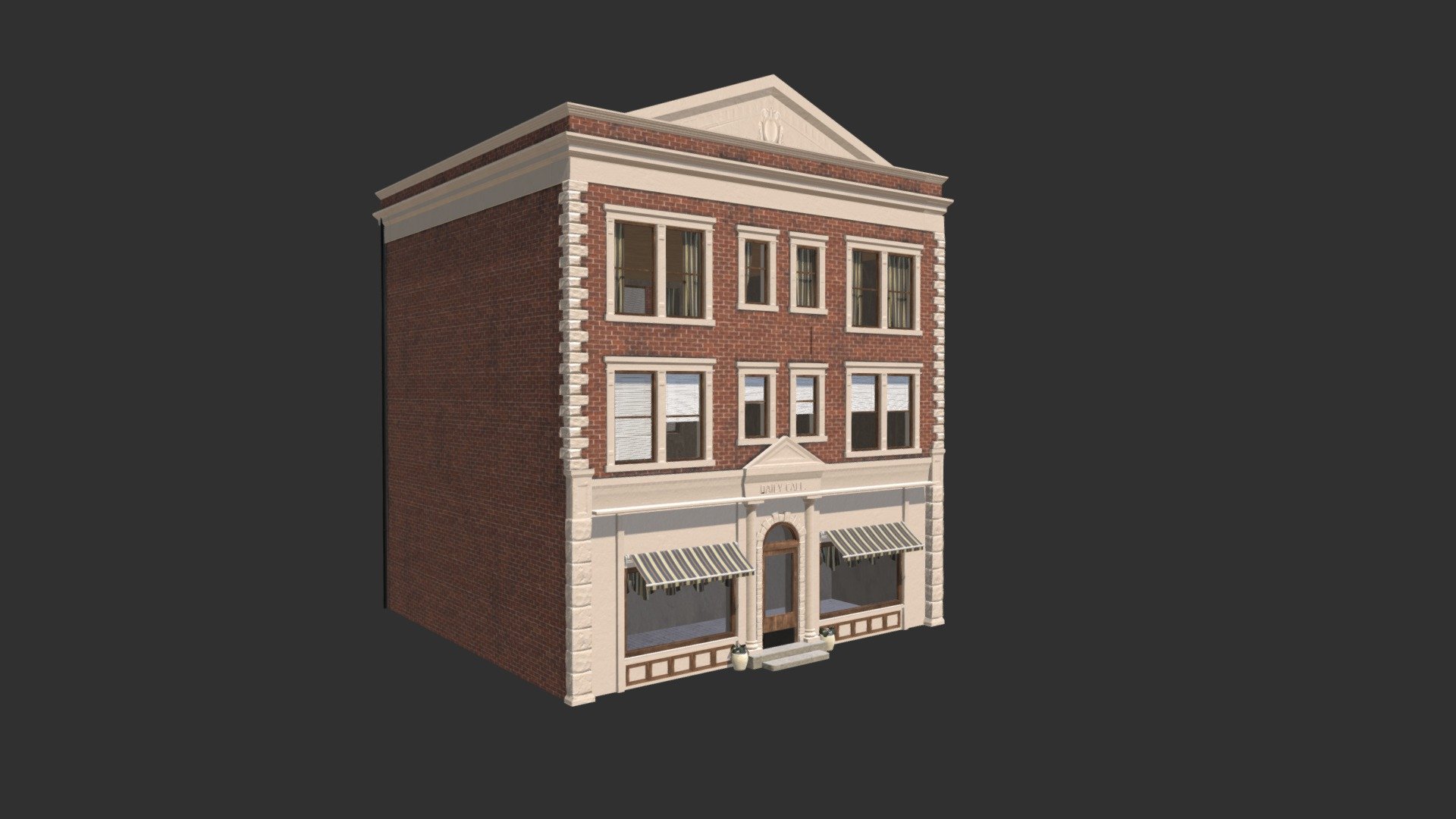 Apartment house 157 3d model