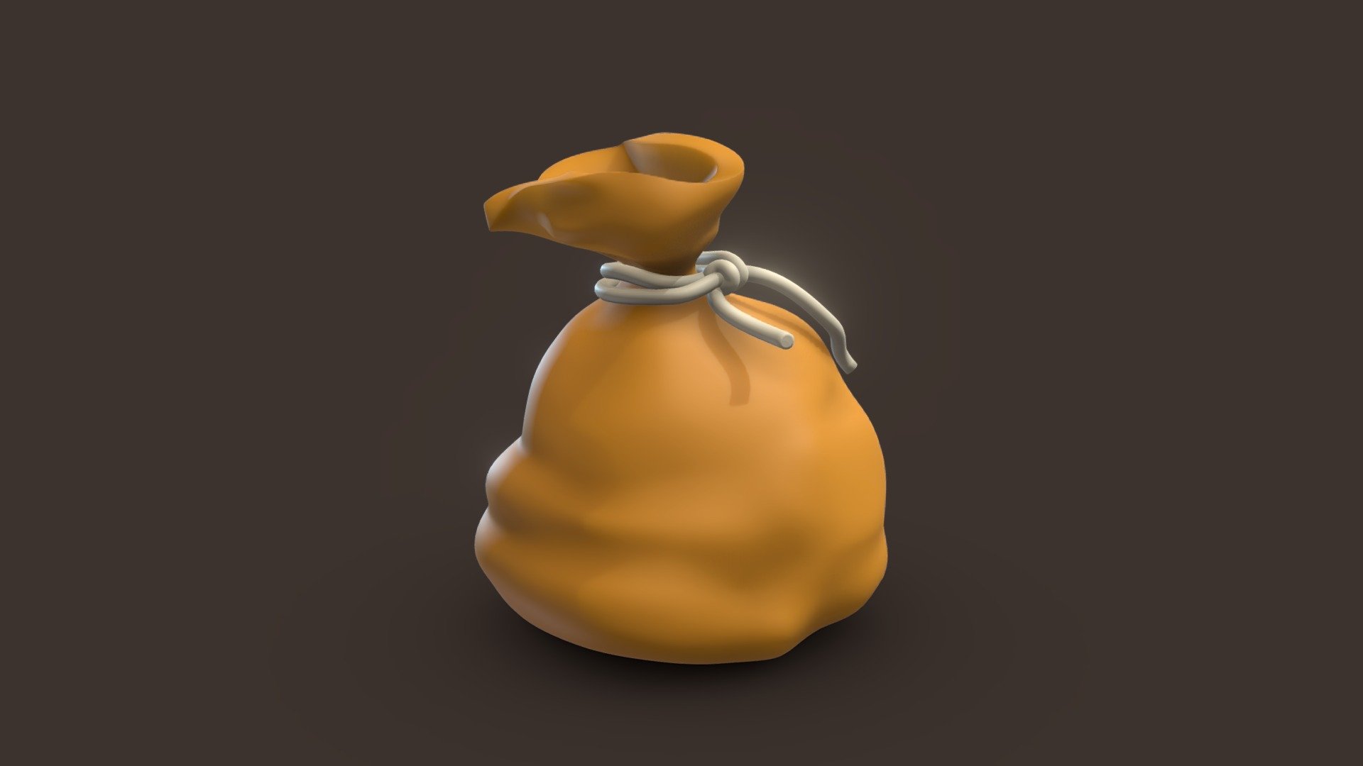 Bag cartoon 3d model