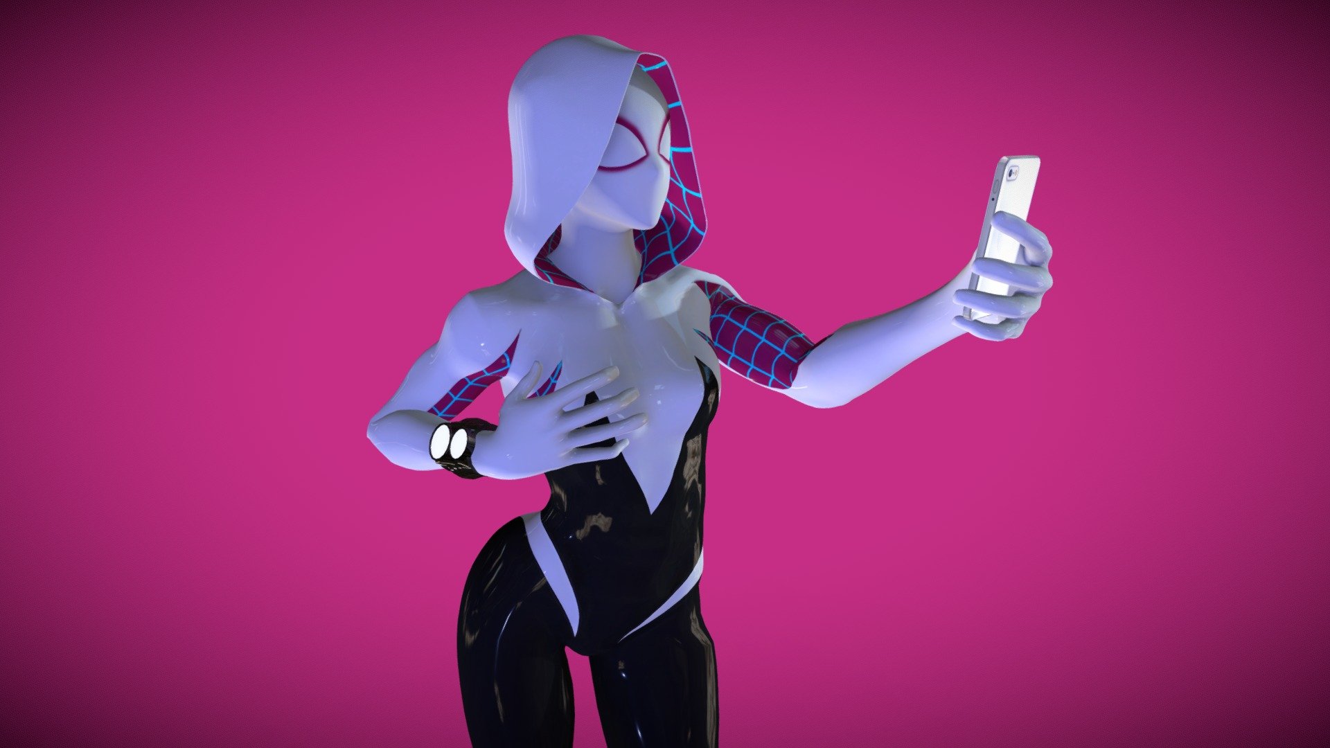 spider 3d model