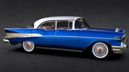 1957 Chevrolet Bel Air 4-Door Hardtop Sedan