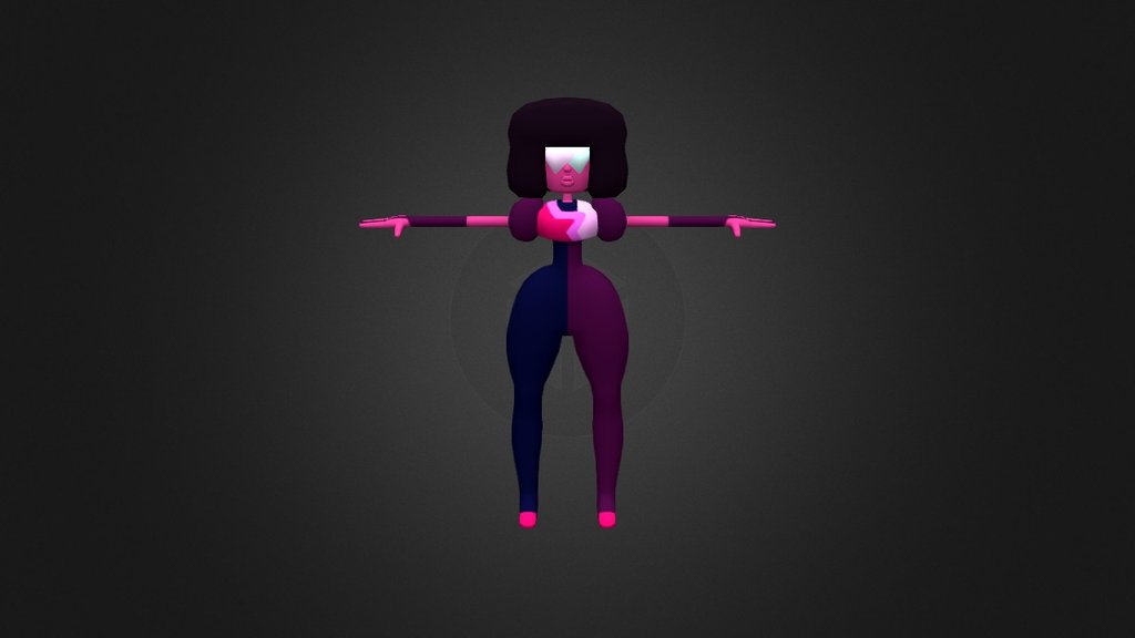 Garnet 3d model