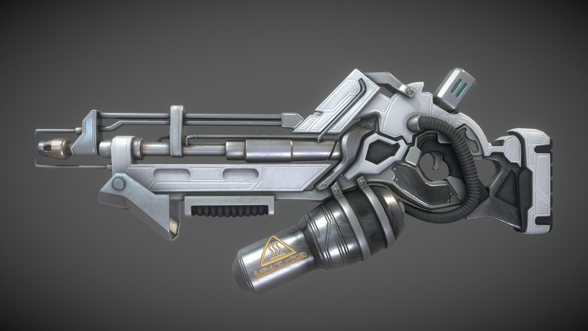 Sci Fi Heavy Flamer 3d model