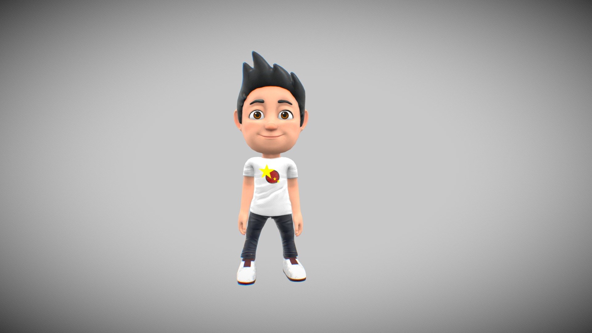 Zack Endless run 3d model