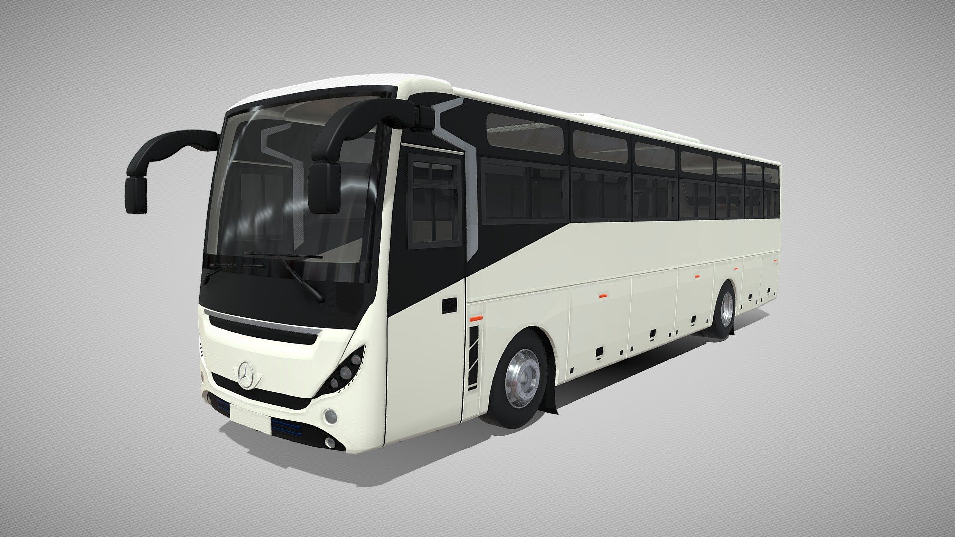 Benz Glider Bus 3d model