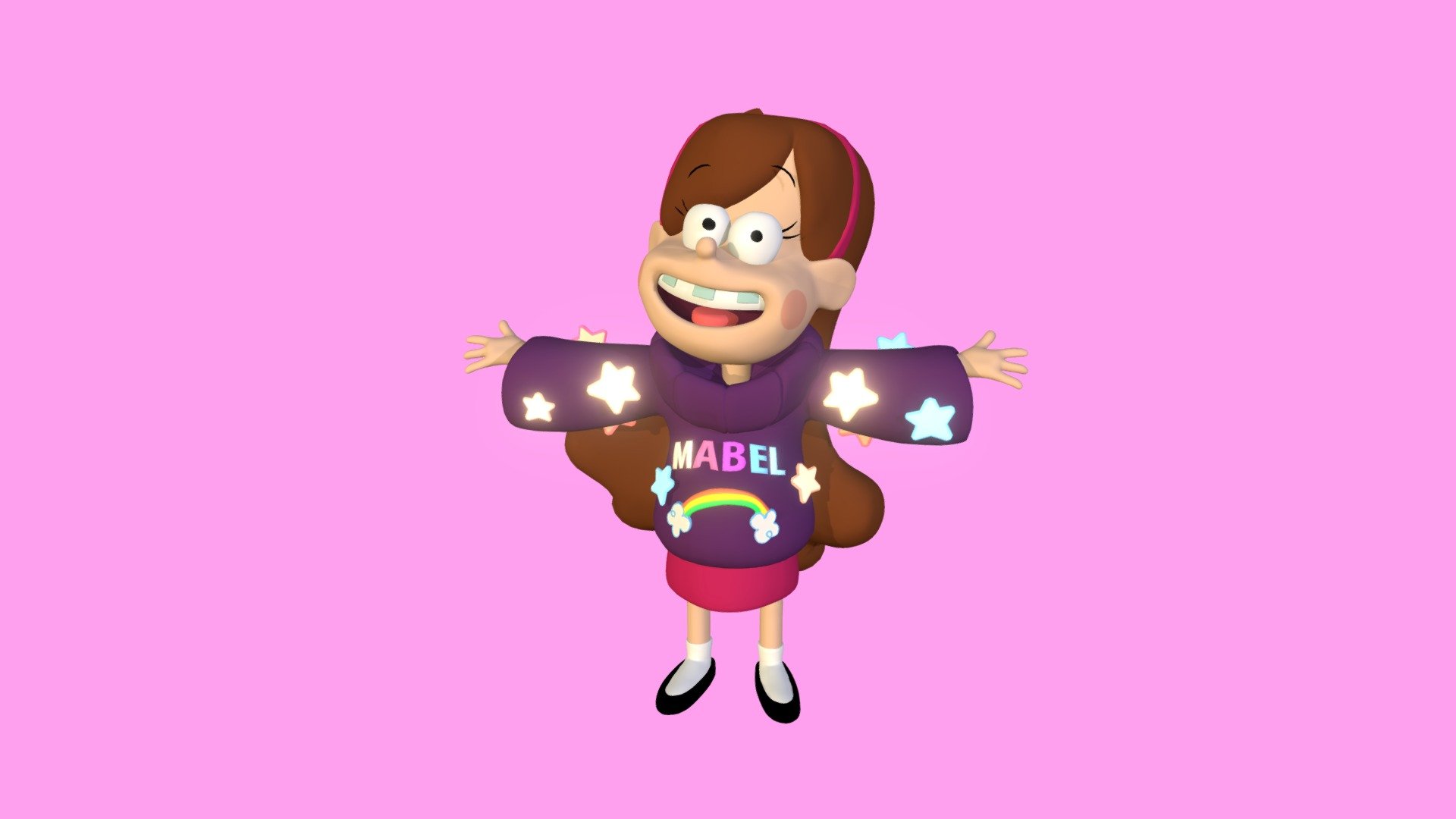 Mable Pines 3d model