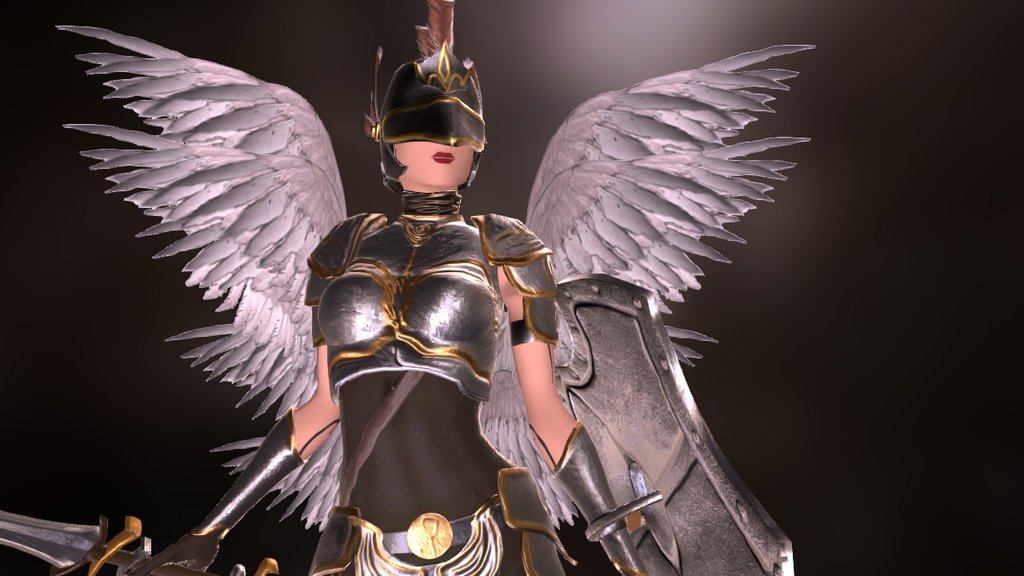 Protector Angel 3d model