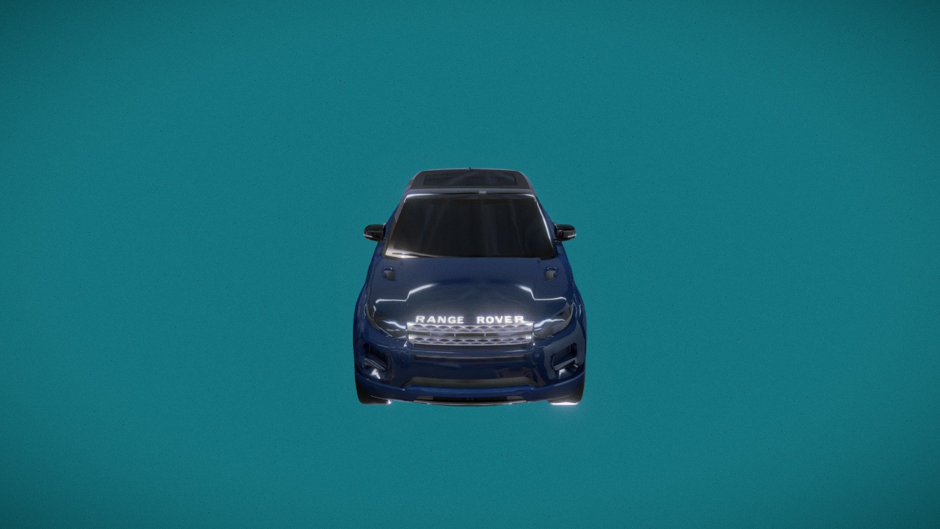 Range rover 3d model