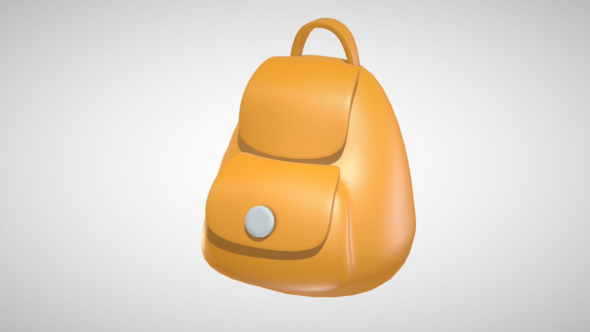 Backpack cartoon 3d model