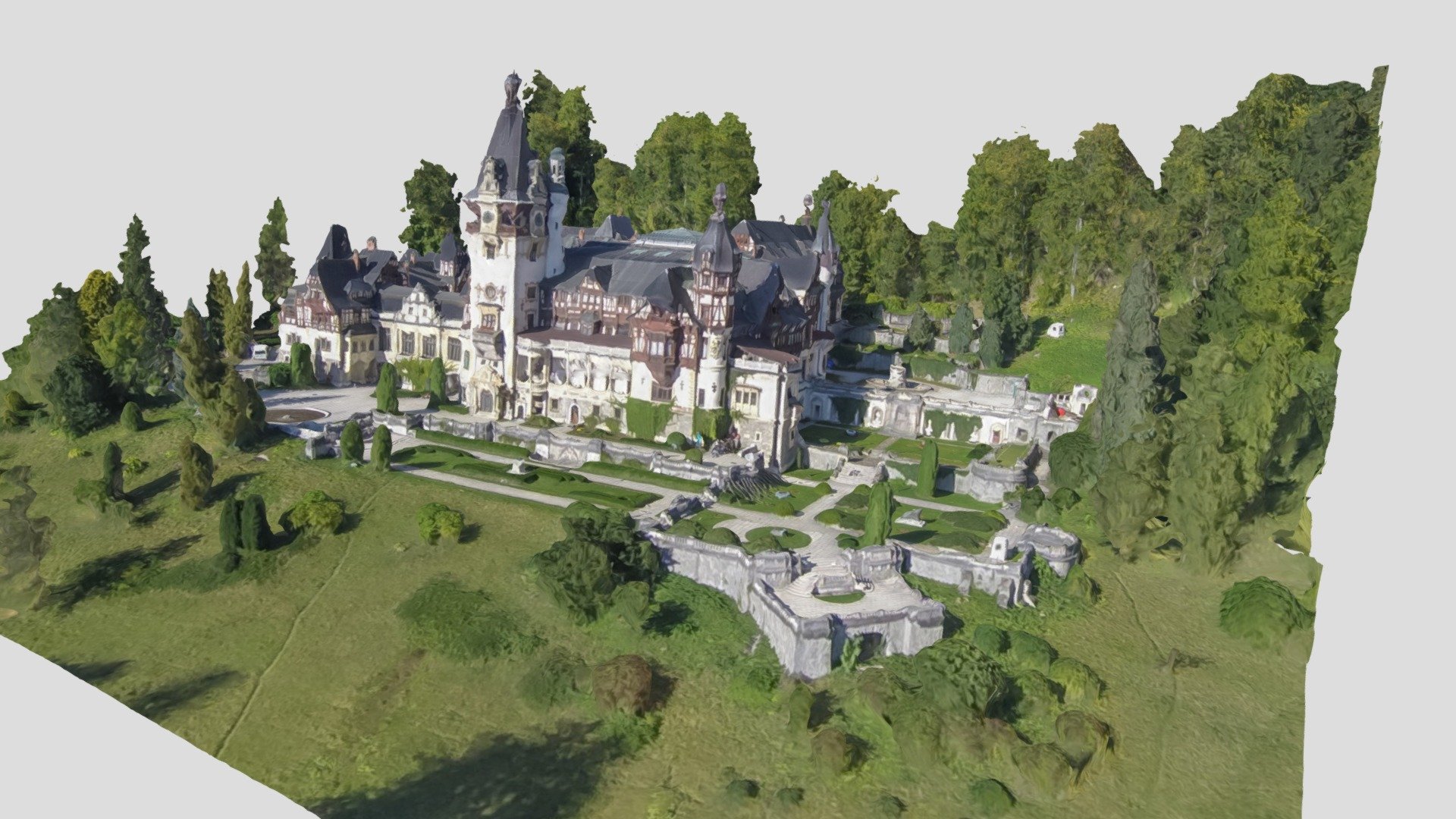 Castelul Peles 3d model