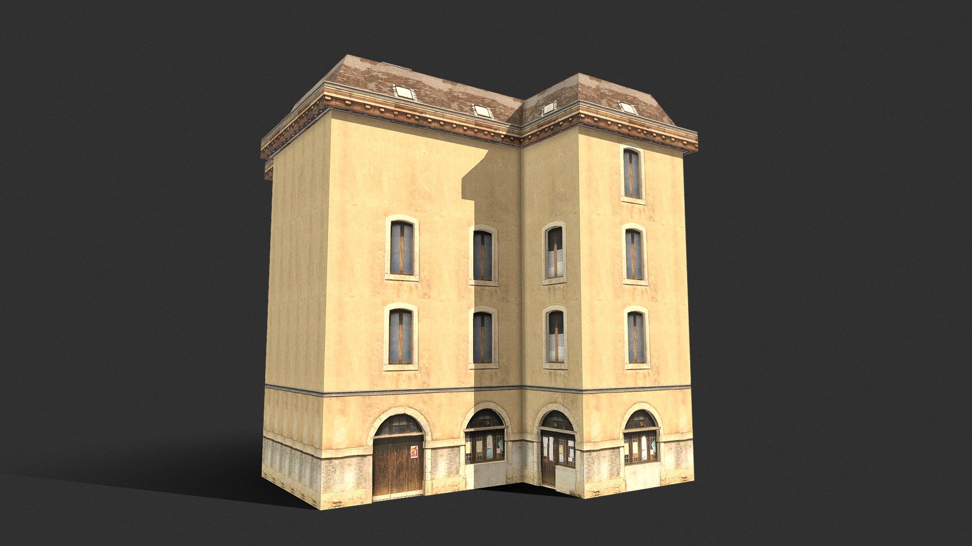 Apartment House 197 3d model