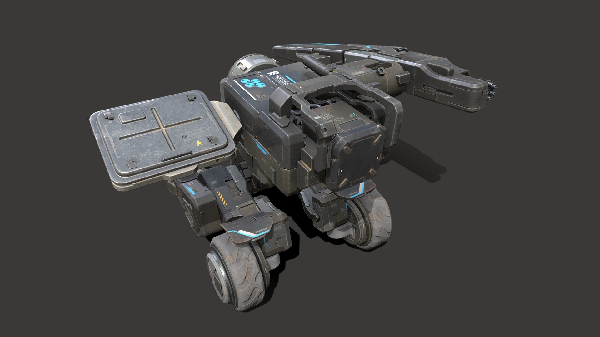 scifi-model537 3d model