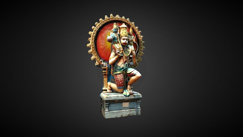 Hanuman 3d model