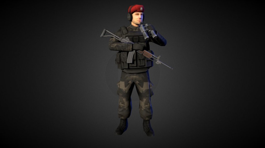 ArmaTek Officer 3d model