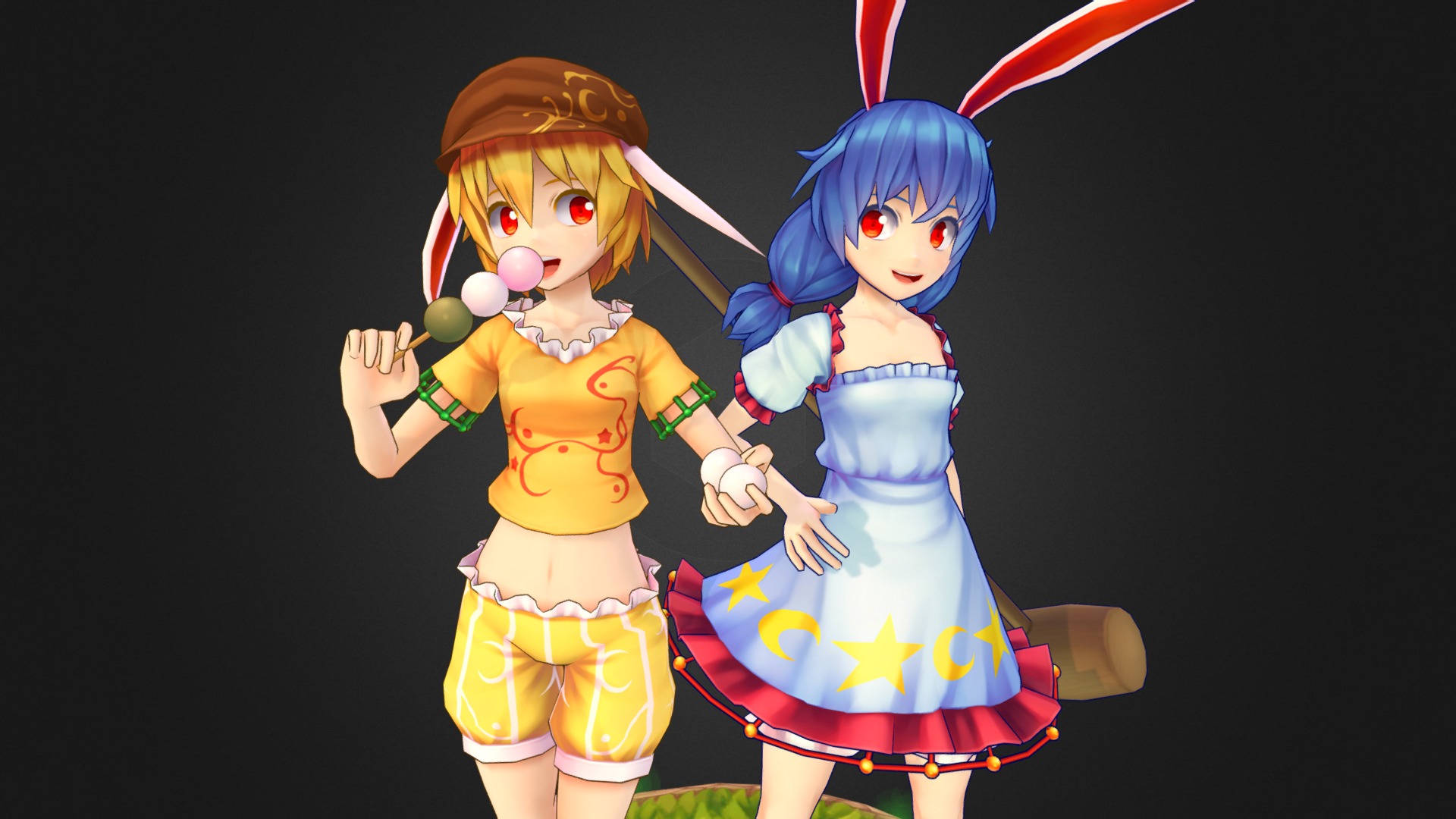 Ringo x Seiran 3d model