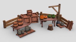 Cartoon | Wooden | Farm | Pack