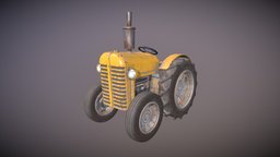 Cartoon Tractor