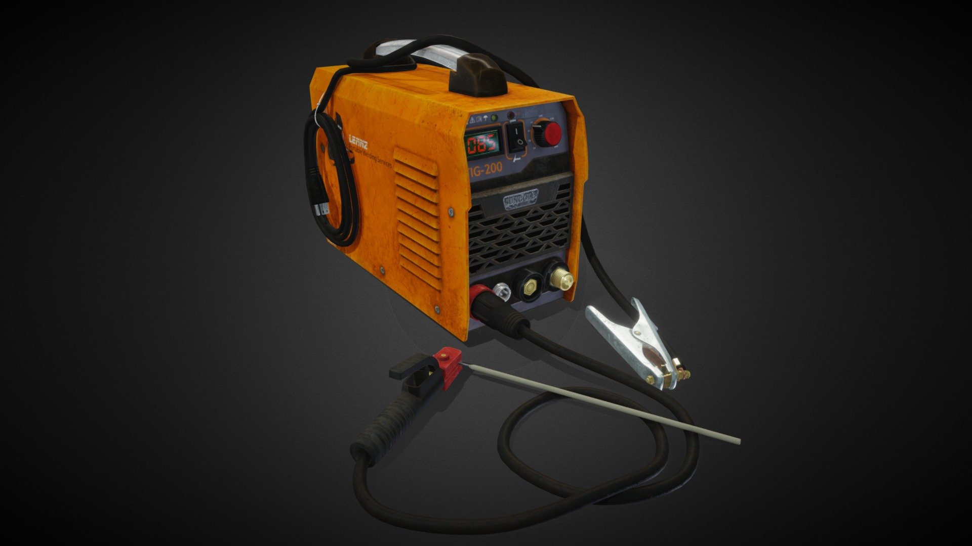 Portable Welding machine 3d model