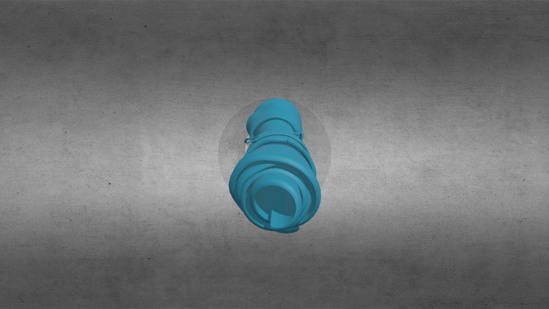 Cartoon Scroll 3d model