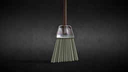 Lowpoly Broom