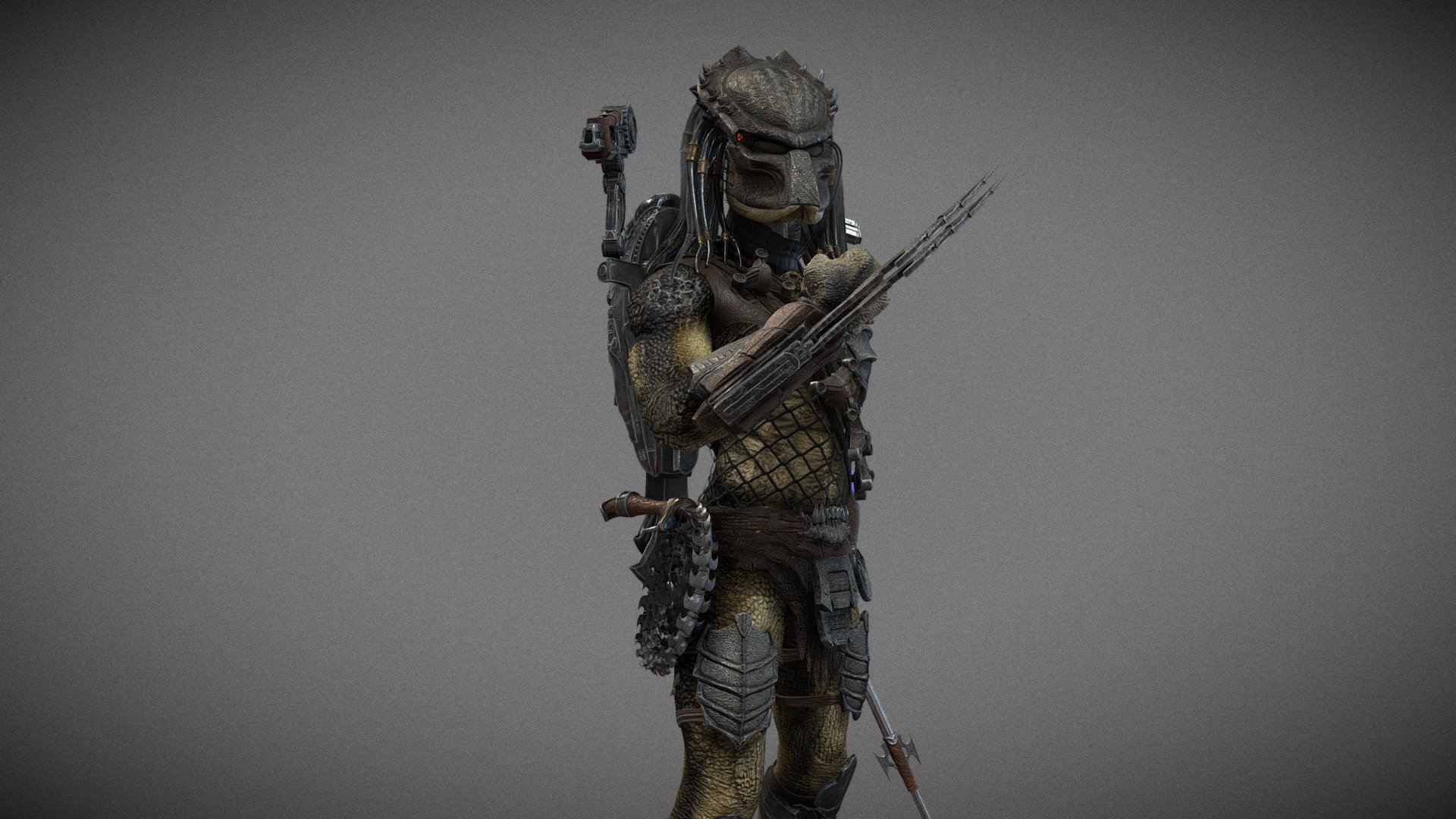 Predator Wolf from AvP:REQUIEM 3d model