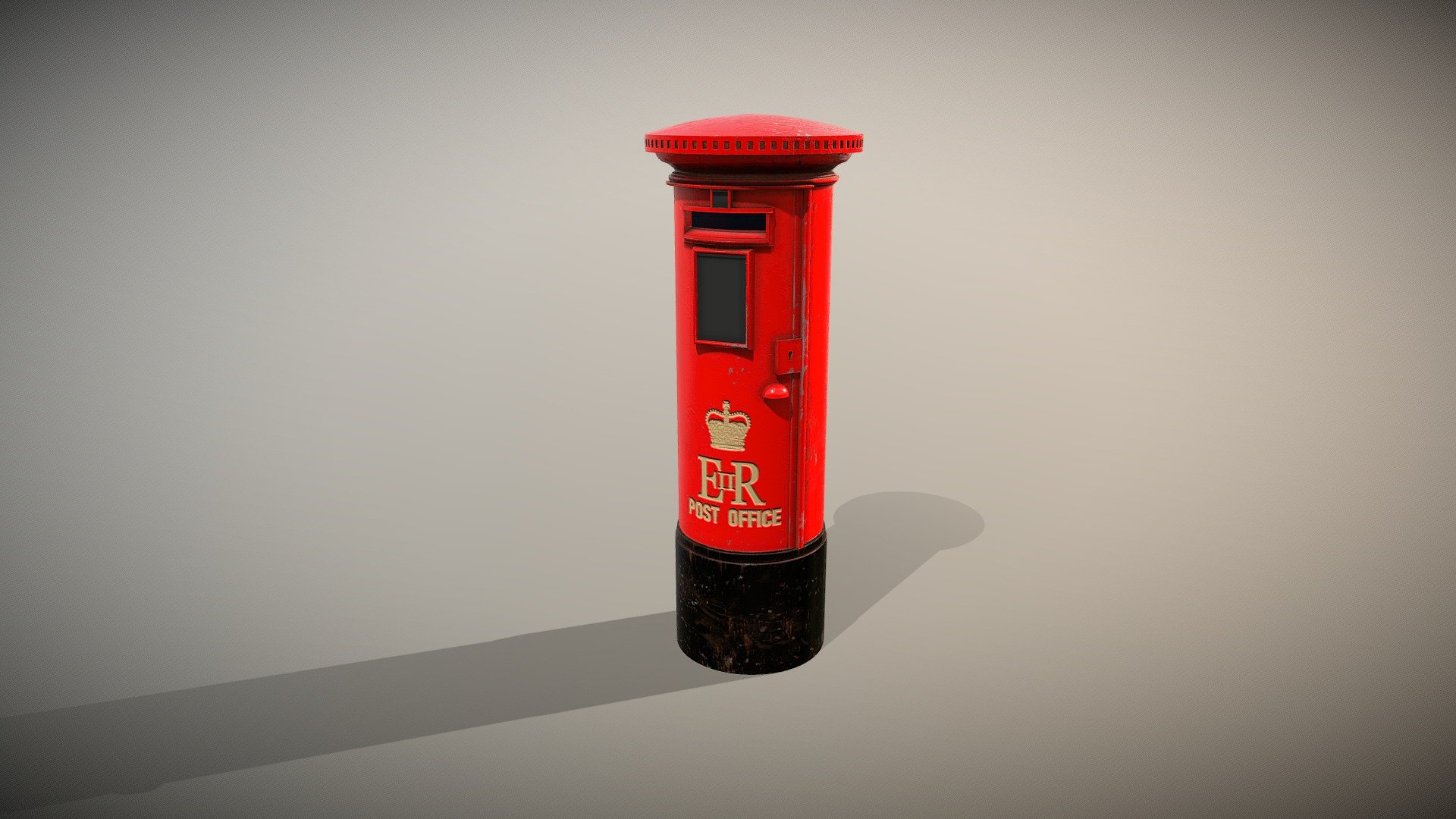 Hong Kong Post Box 3d model