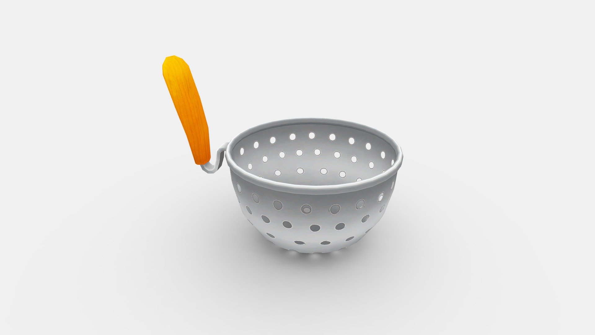 Cartoon kitchenware 3d model