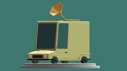 LowPoly Cartoon Car