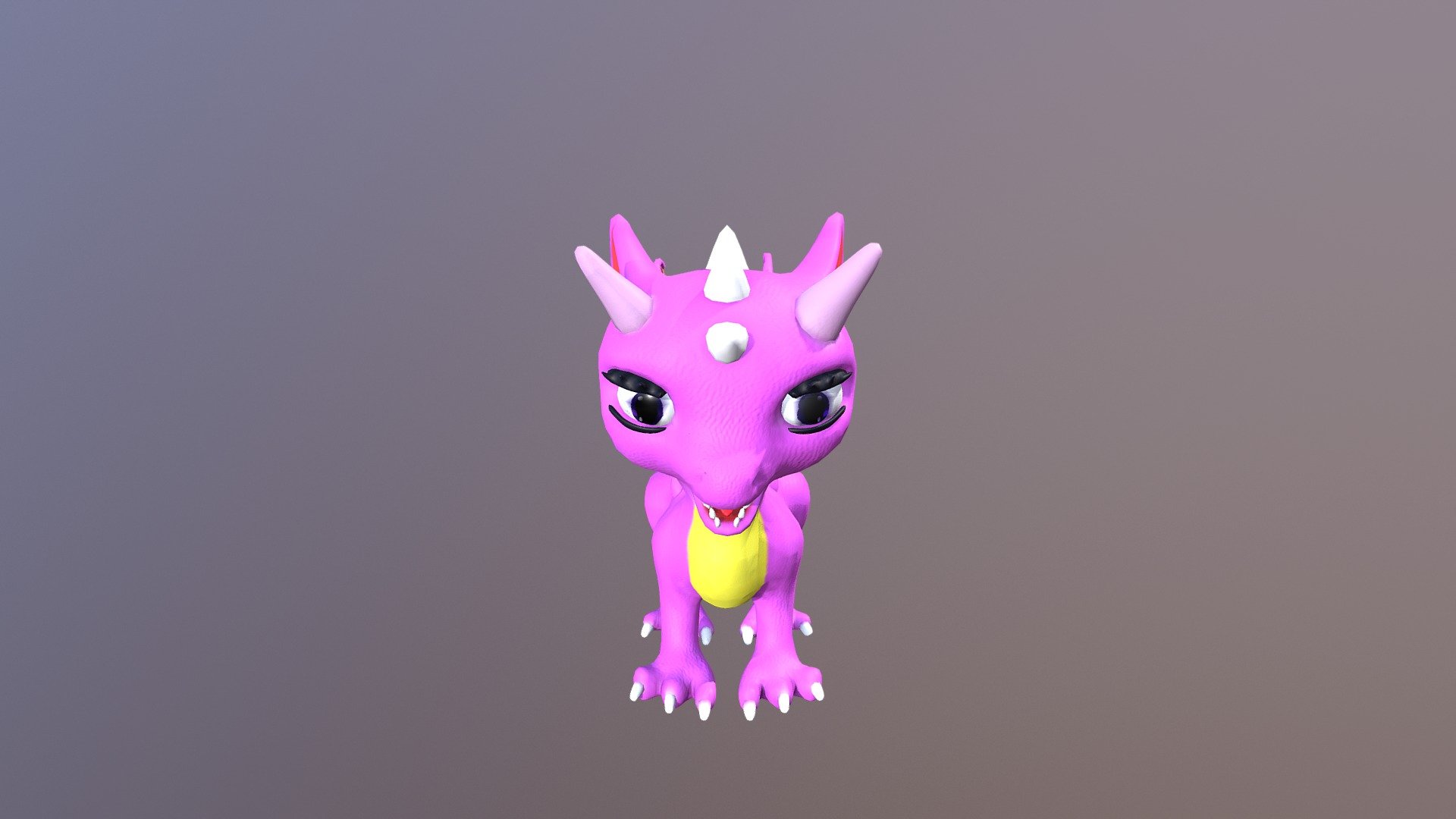 Dragon Cartoon 3d model