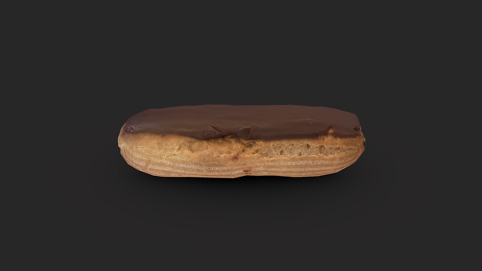 ECLAIR AU CHOCOLAT 3d model