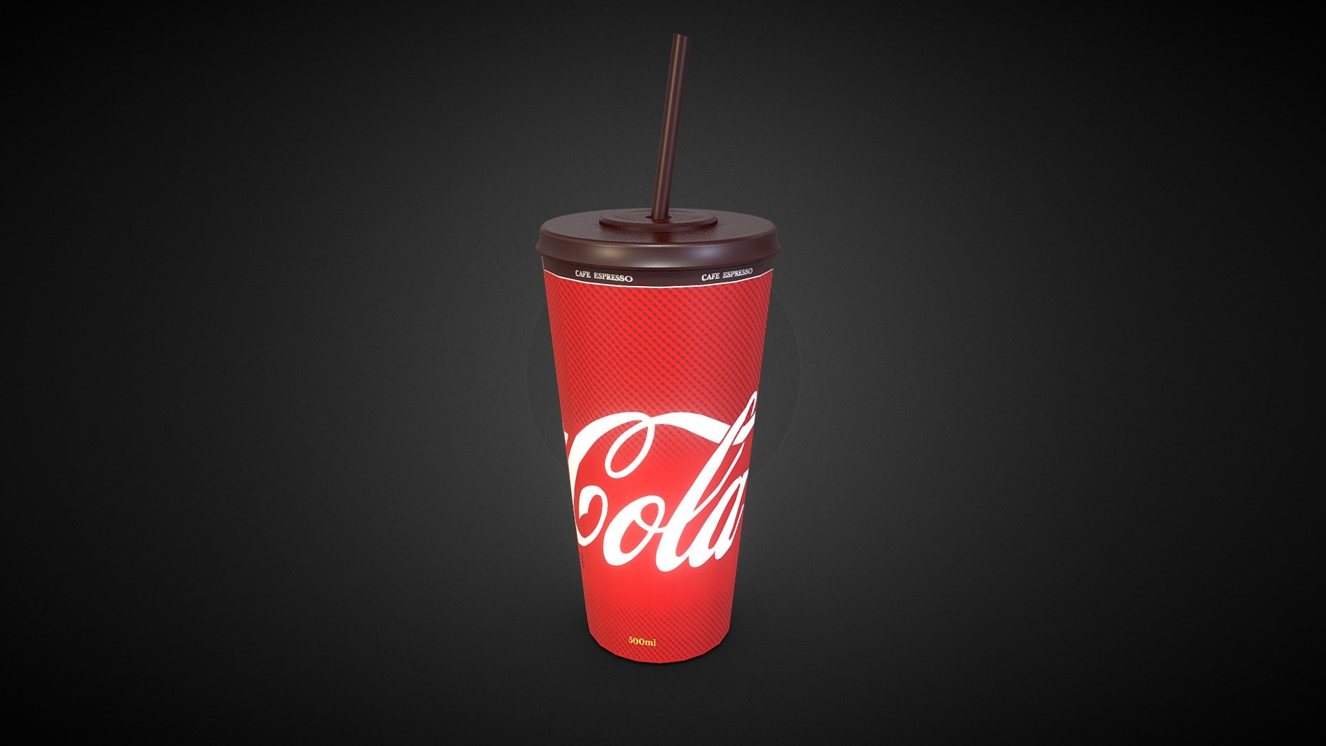 Coca Cola Cup | Free 3d model