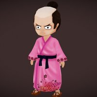 Samurai Cartoon