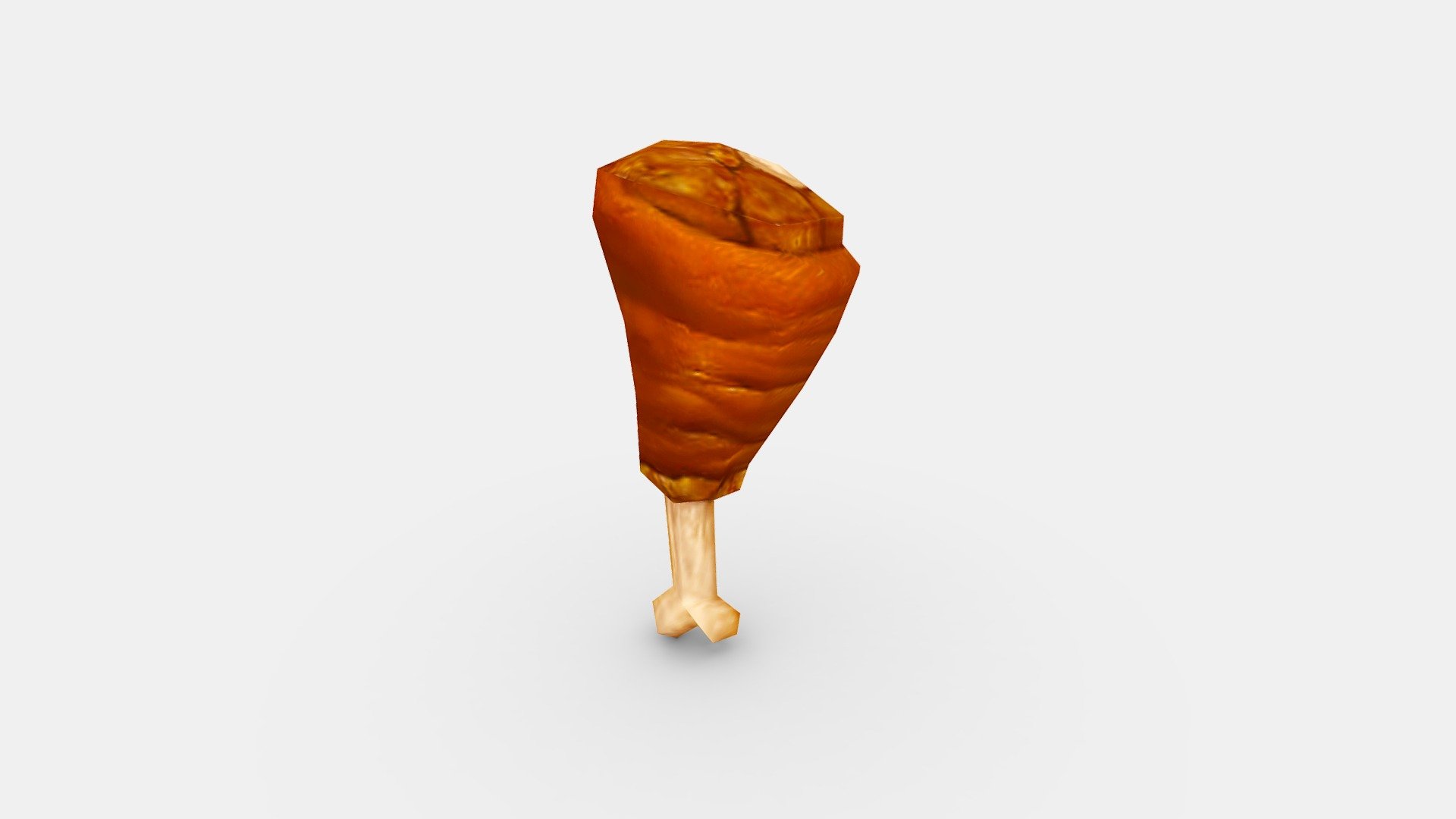 Cartoon Braised Pork 3d model