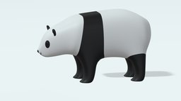 Cartoon Panda Bear