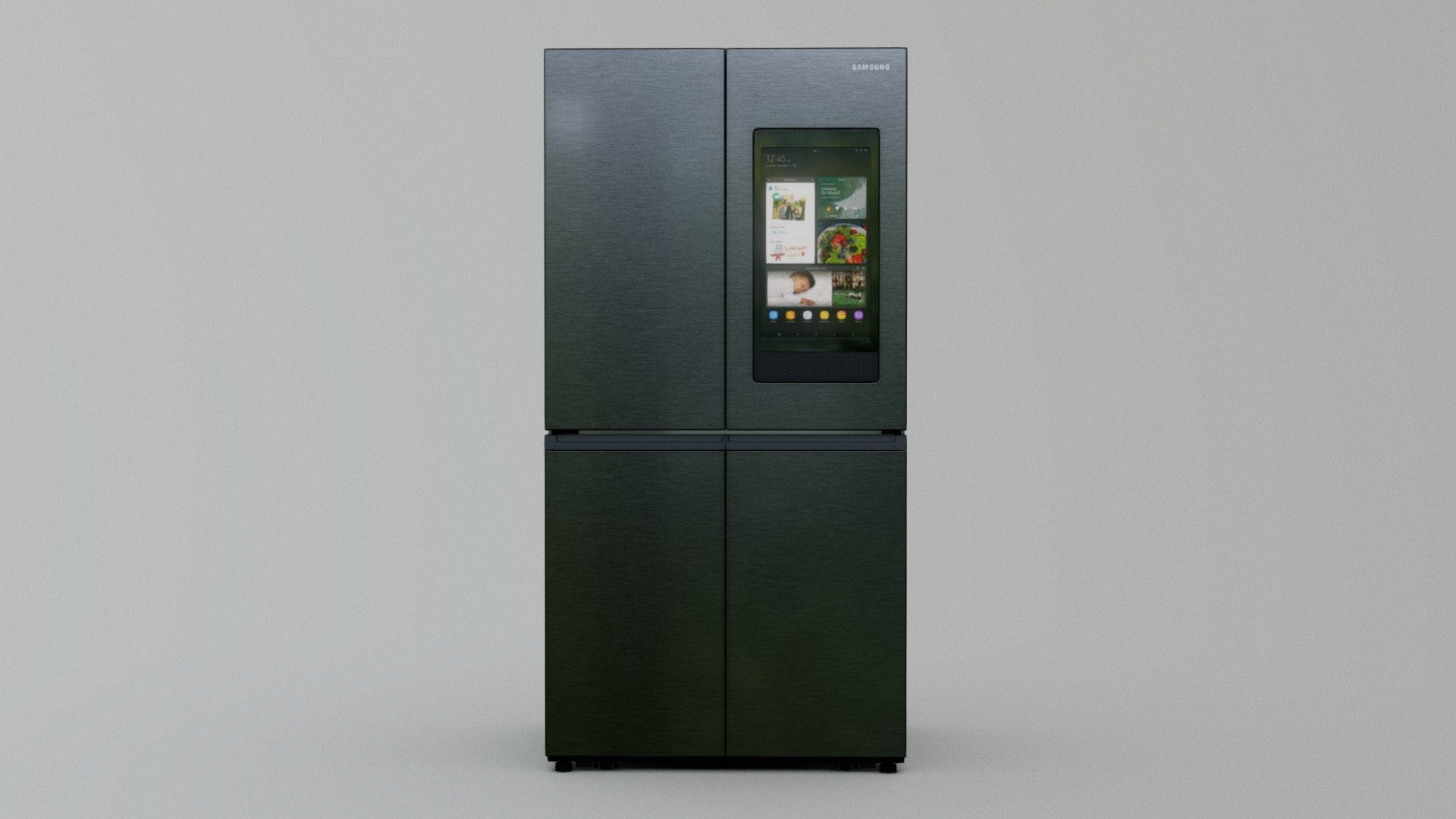 Samsung 4-Door Flex Refrigerator 3d model