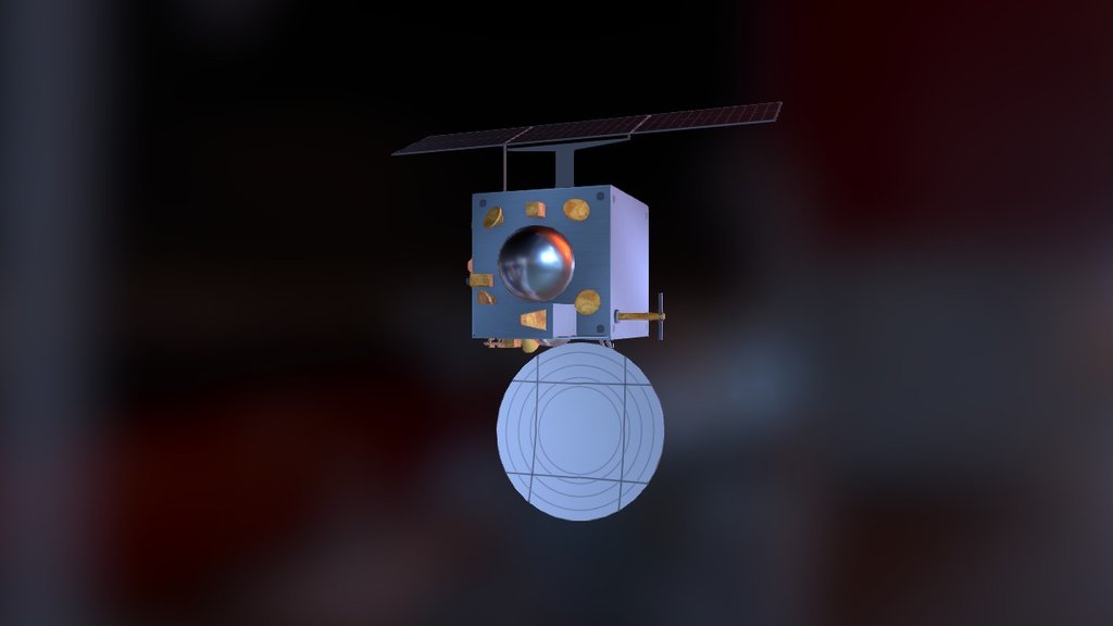 Mangalyaan 3d model