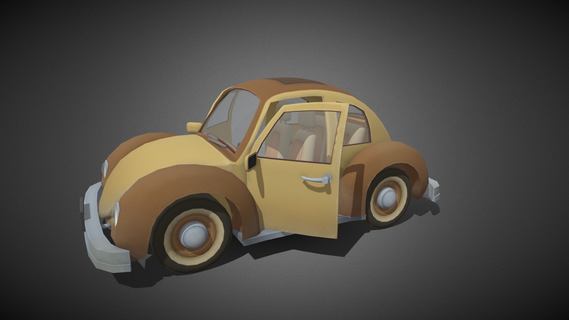 cartoon Car 3d model