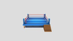 Cartoon Boxing Ring