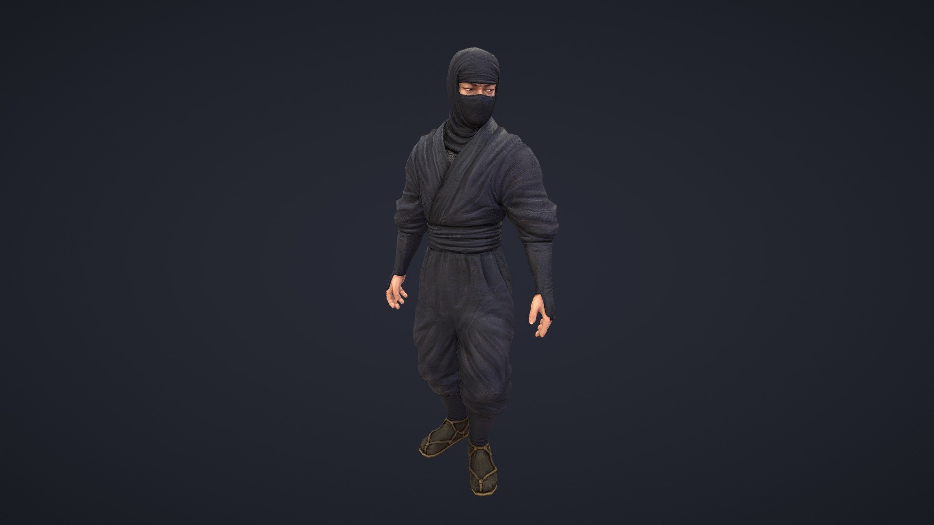 Ninja 3d model