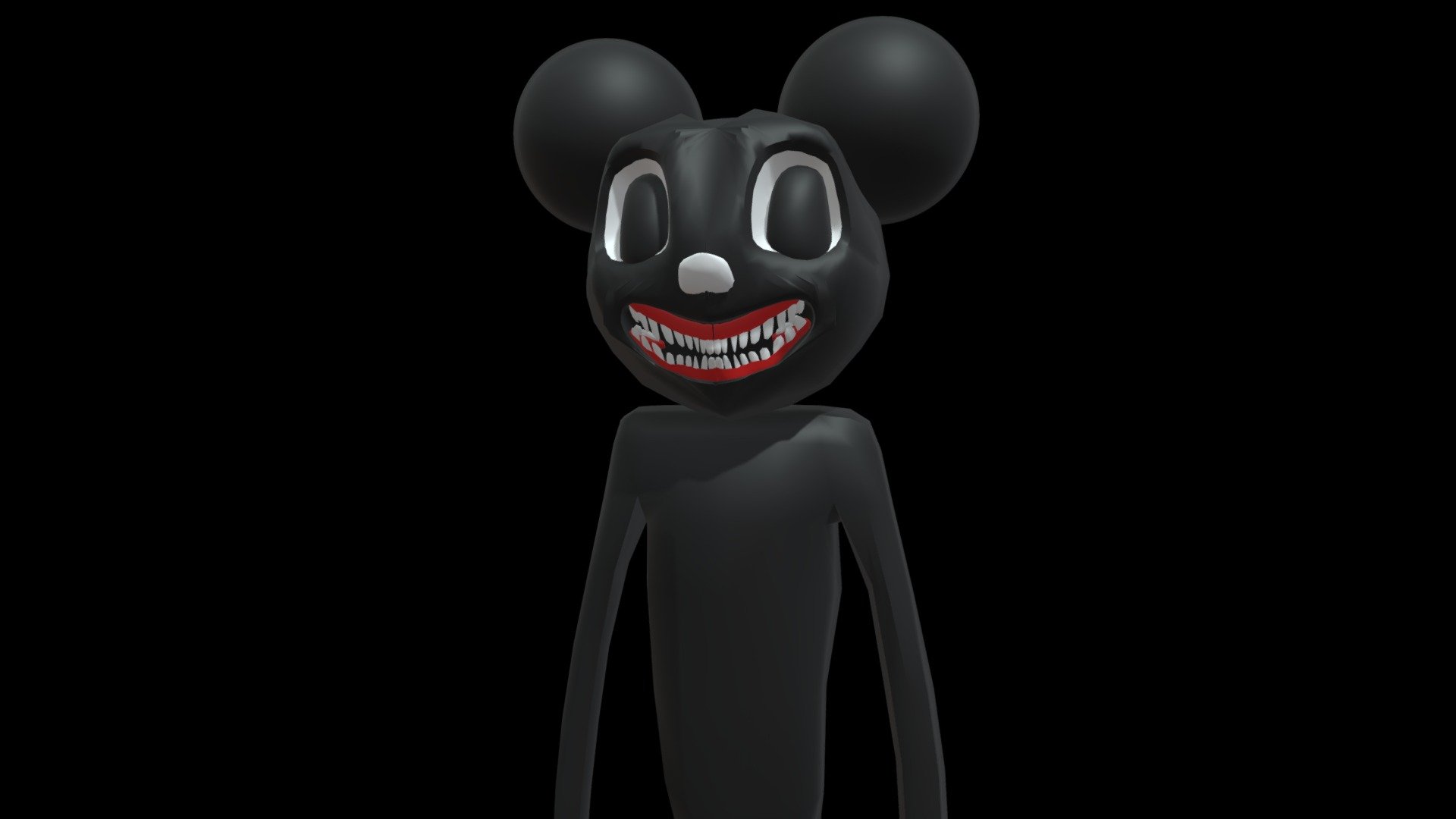 Cartoon Mouse 3d model