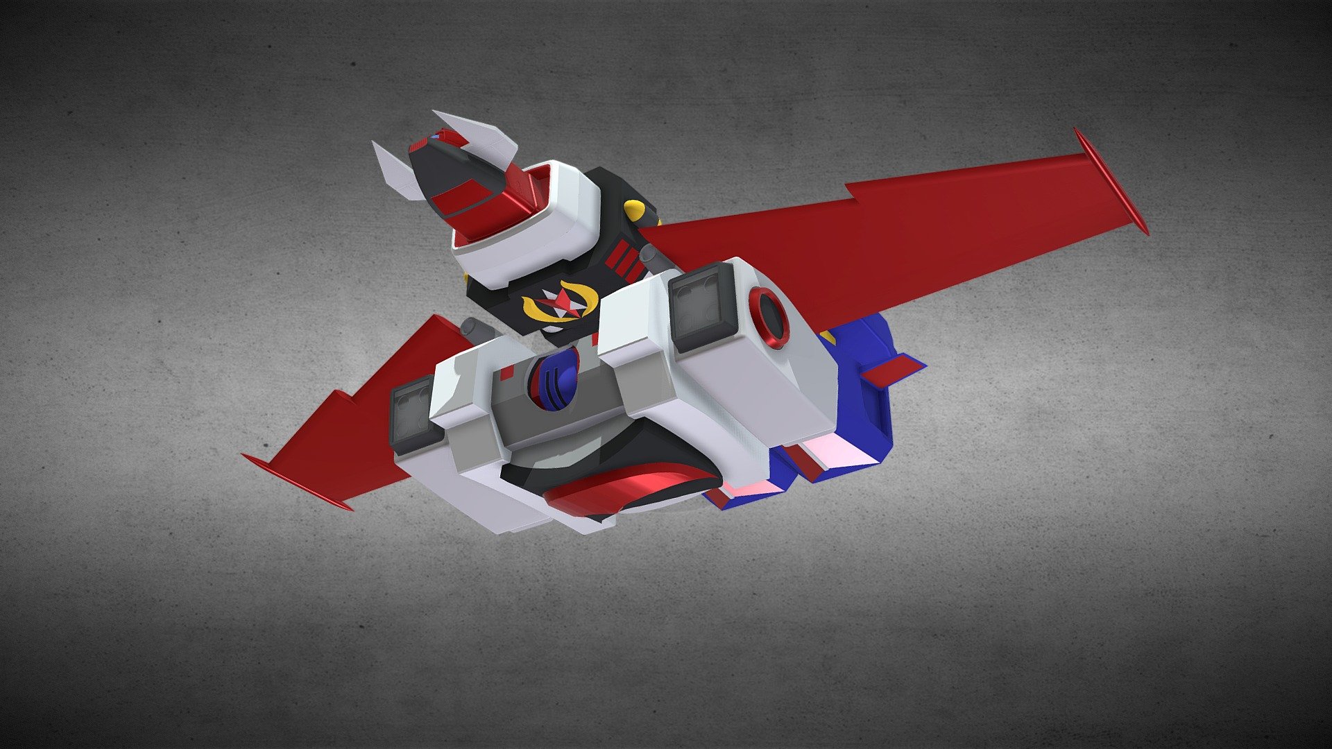 Satellizer (Danguard Ace) 3d model